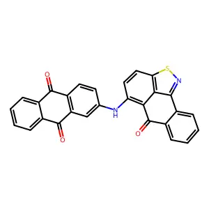 2-[(oxo[?]yl)amino]anthracene-9,10-dione structure