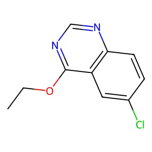 6-Chloro-4-ethoxyquinazoline structure