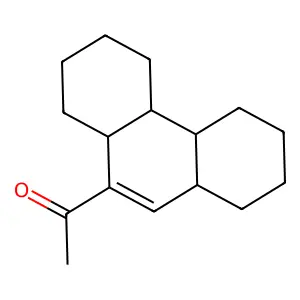 1-(1,2,3,4,4a,4b,5,6,7,8,8a,10a-Dodecahydrophenanthren-9-yl)ethanone structure