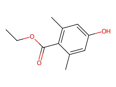 Ethyl 4-hydroxy-2,6-dimethylbenzoate structure