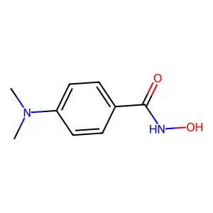 4-二甲氨基苯甲异羟肟酸 structure