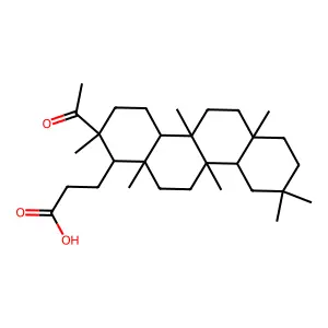 3,4-Secoallofriedelonic acid structure