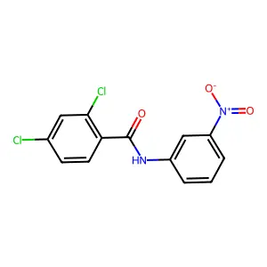 2,4-Dichloro-3'-nitrobenzanilide structure