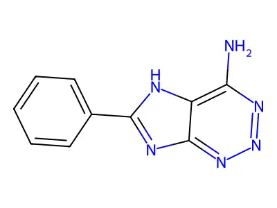 6-Phenyl-5H-imidazo[4,5-d][1,2,3]triazin-4-amine structure