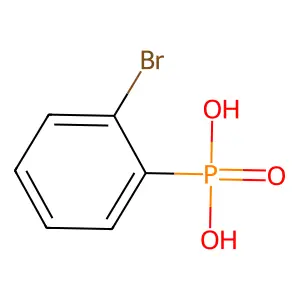 P-(2-溴苯基)膦酸 structure