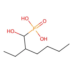 (2-乙基-1-羟基己基)膦酸 structure