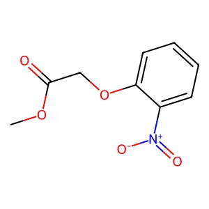 Methyl 2-(2-nitrophenoxy)acetate structure