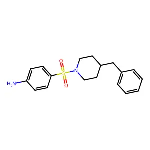 4-((4-Benzylpiperidin-1-yl)sulfonyl)aniline structure