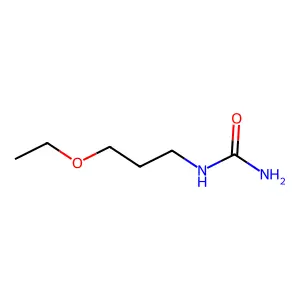 (3-Ethoxypropyl)urea structure
