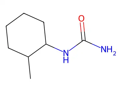 (2-Methylcyclohexyl)urea structure
