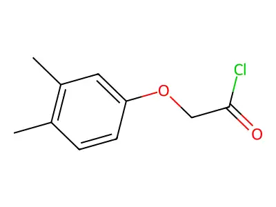 (3,4-Dimethylphenoxy)acetyl chloride structure