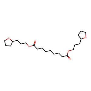 Bis[3-(oxolan-2-yl)propyl] nonanedioate structure