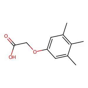 2-(3,4,5-Trimethylphenoxy)acetic acid structure
