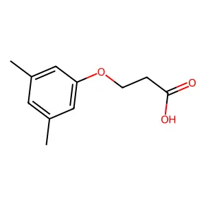 3-(3,5-Dimethylphenoxy)propanoic acid structure