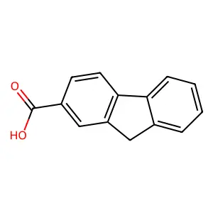 9H-fluorene-2-carboxylic acid structure