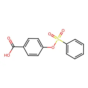 4-(Benzenesulfonyloxy)benzoic acid structure