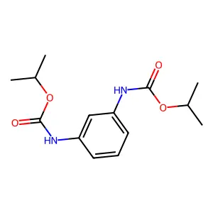 propan-2-yl N-[3-(propan-2-yloxycarbonylamino)phenyl]carbamate structure