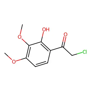 2-Chloro-1-(2-hydroxy-3,4-dimethoxyphenyl)ethanone structure