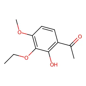 1-(3-Ethoxy-2-hydroxy-4-methoxyphenyl)ethan-1-one structure