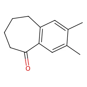 2,3-Dimethyl-6,7,8,9-tetrahydro-5H-benzo[7]annulen-5-one structure