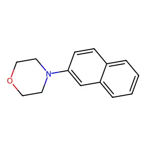 4-(Naphthalen-2-yl)morpholine structure