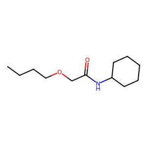 2-丁氧基-N-环己基乙酰胺 structure