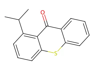 4-Isopropylthioxanthone structure