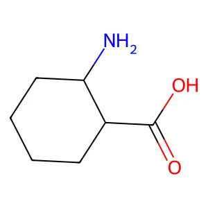 trans-2-Aminocyclohexanecarboxylic acid structure