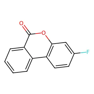 3-Fluorobenzo[c]chromen-6-one structure