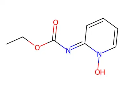 N-(1-羟基-2-吡啶亚基)氨基甲酸乙酯 structure