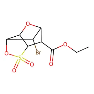 ethyl bromo(dioxo)[?]carboxylate structure