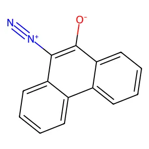 9-Diazo-10-oxophenanthrene structure
