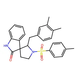 2'-[(3,4-dimethylphenyl)methyl]-1'-(4-methylphenyl)sulfonyls structure
