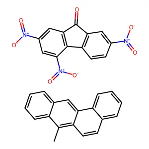 7-Methylbenzo[a]anthracene;2,4,7-trinitrofluoren-9-one structure