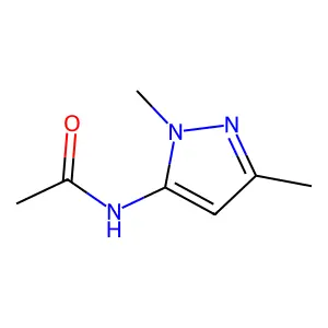 N-(2,5-二甲基吡唑-3-基)乙酰胺 structure