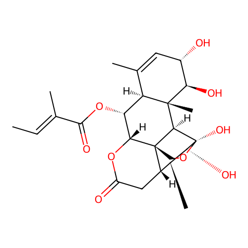 Grandilactone B structure