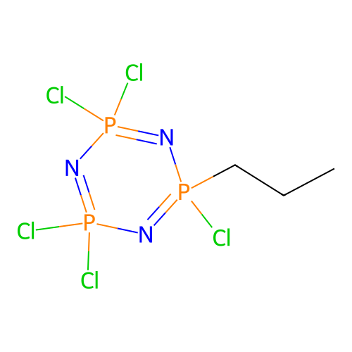 1-Propylpentachlorotriphosphazene structure
