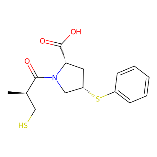 Zofenoprilat structure