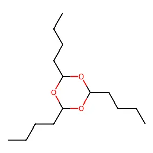 2,4,6-Tributyl-1,3,5-trioxane structure