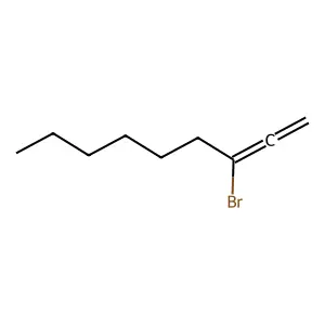 1,2-Nonadiene, 3-bromo- structure