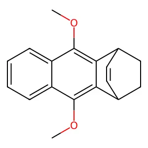 1,4-Ethanoanthracene, 1,4-dihydro-9,10-dimethoxy- structure