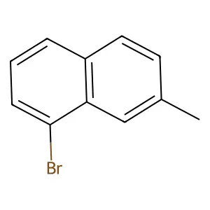 1-Bromo-7-methylnaphthalene structure