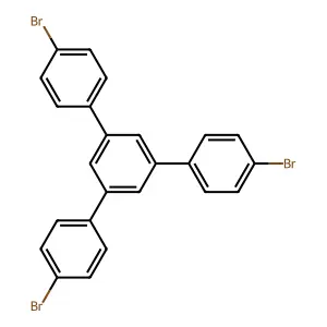 1,3,5-Tri(4-bromophenyl)benzene structure