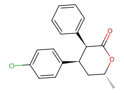 Lomevactone structure