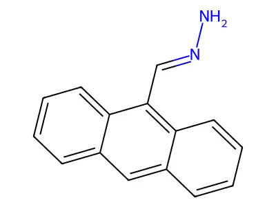 9-Anthracenecarboxaldehyde,hydrazone structure