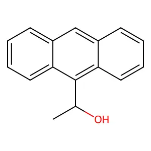 9-Anthraceneethanol structure