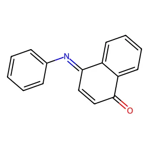 (4E)-4-(phenylimino)naphthalen-1(4H)-one structure