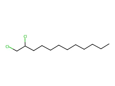 1,2-Dichlorododecane structure