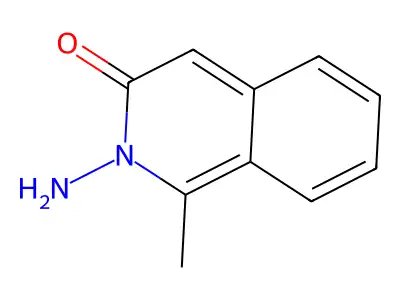 2-Amino-1-methyl-2,3-dihydroisoquinolin-3-one structure