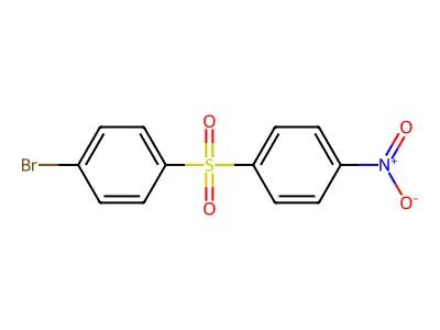 1-[(4-Bromobenzene)sulfonyl]-4-nitrobenzene structure